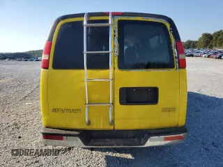 2013 GMC Savana z VIN 1GJZ71FG1D1143013, wystawiony jako Copart lot #74561864 z przebiegiem 268 778 mil mil oraz Szkoda całkowita • Salvage title. Historia ofert i sprzedaży dostępna na DreamBid. Obrazek 6.
