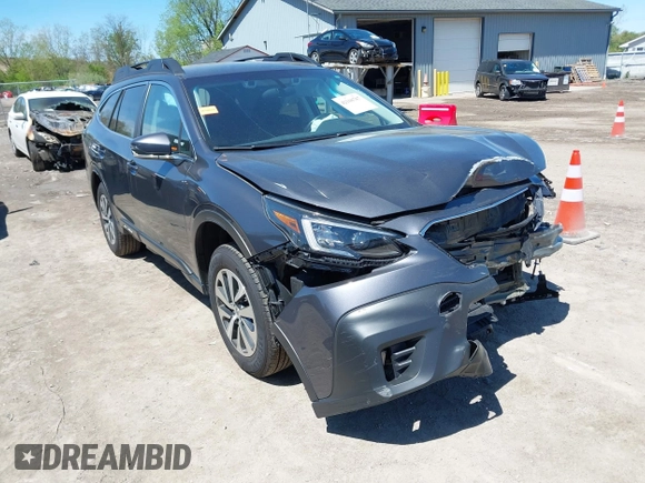 2022 Subaru Outback Premium with VIN 4S4BTADC9N3235928, listed as a IAAI auction lot 42160787 with 48,411 mi miles and . Bid and sale history available at DreamBid. Image 1.