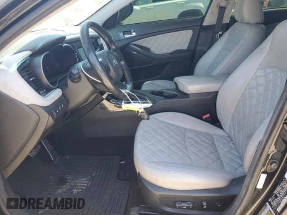 2015 Kia Optima SX Turbo with VIN 5XXGR4A63FG517153, listed as a Copart auction lot 65068985 with 153,482 mi miles and Salvage title. Bid and sale history available at DreamBid. Image 7.