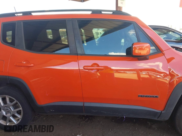 2019 Jeep Renegade Latitude with VIN ZACNJABB9KPK83144, listed as a IAAI auction lot 42409415 with 191,327 mi miles and . Bid and sale history available at DreamBid. Image 13.