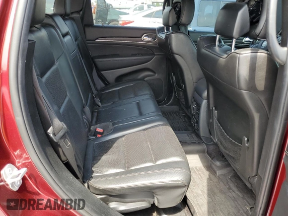 2018 Jeep Grand Cherokee Overland with VIN 1C4RJFCG5JC338137, listed as a Copart auction lot 58008915 with 89,481 mi miles and Salvage title. Bid and sale history available at DreamBid. Image 11.
