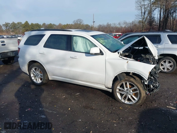 2021 Dodge Durango GT Plus z VIN 1C4RDJDG4MC865017, wystawiony jako IAAI lot #41469553 z przebiegiem 63 225 mil mil oraz . Historia ofert i sprzedaży dostępna na DreamBid. Obrazek 13.