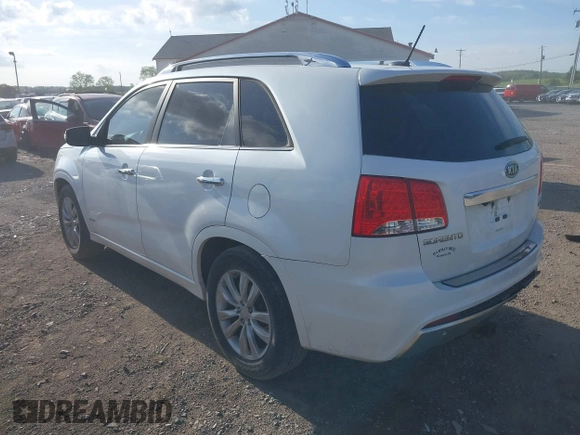 2011 Kia Sorento SX with VIN 5XYKWDA29BG121492, listed as a IAAI auction lot 42144446 with 203,556 mi miles and . Bid and sale history available at DreamBid. Image 3.