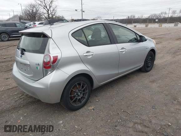 2014 Toyota Prius One with VIN JTDKDTB35E1557798, listed as a IAAI auction lot 41753972 with 182,543 mi miles and . Bid and sale history available at DreamBid. Image 4.