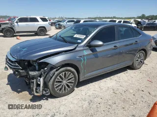 2019 Volkswagen Jetta SEL z VIN 3VWE57BU8KM275452, wystawiony jako Copart lot #52185935 z przebiegiem 83 669 mil mil oraz Szkoda całkowita • Salvage title. Historia ofert i sprzedaży dostępna na DreamBid. Obrazek 1.