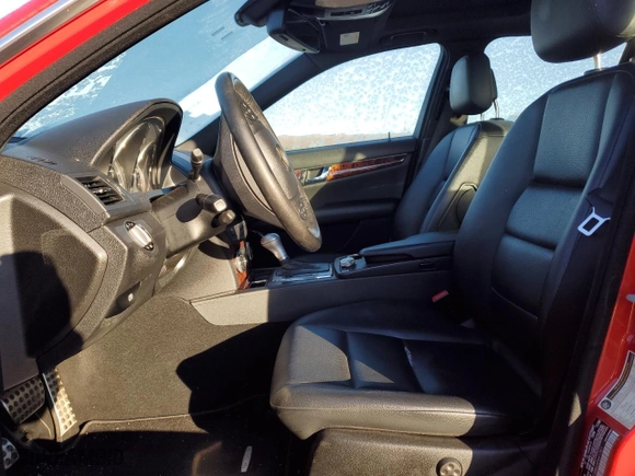 2010 Mercedes-Benz C-Class C 300 Sport with VIN WDDGF8BB6AF441761, listed as a Copart auction lot 86451754 with NaN miles and Non Repairable. Bid and sale history available at carsss.com. Image 7.
