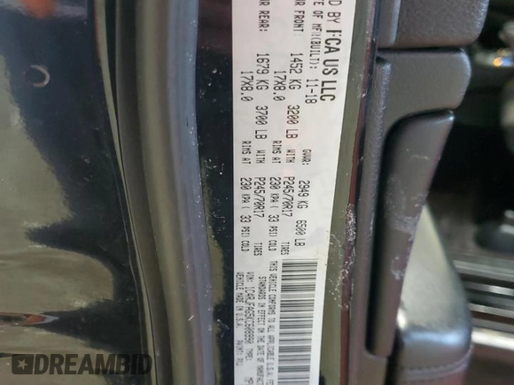 2019 Jeep Grand Cherokee Laredo E with VIN 1C4RJFAG5KC608990, listed as a Copart auction lot 45322865 with 83,304 mi miles and Salvage Title. Bid and sale history available at carsss.com. Image 13.