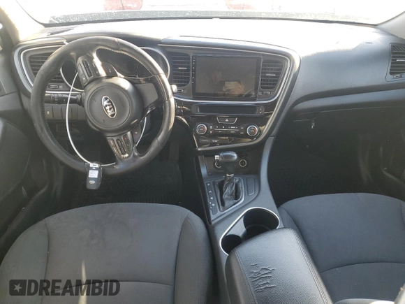 2015 Kia Optima with VIN KNAGM4AD7F5083141, listed as a Copart auction lot 83561634 with 141,097 mi miles and Salvage title. Bid and sale history available at DreamBid. Image 8.