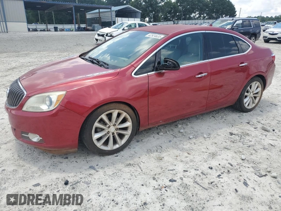 2014 Buick Verano with VIN 1G4PP5SK6E4132942, listed as a Copart auction lot 62924635 with 165,043 mi miles and Clean title. Bid and sale history available at DreamBid. Image 1.