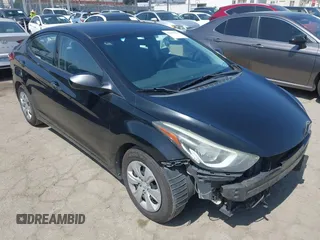 2016 Hyundai Elantra SE with VIN 5NPDH4AE7GH709372, listed as a IAAI auction lot 42515323 with 165,890 mi miles and . Bid and sale history available at DreamBid. Image 1.