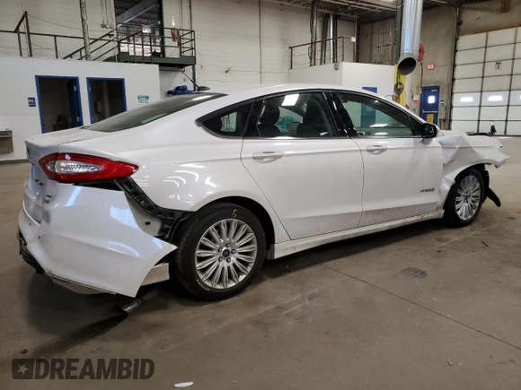 2016 Ford Fusion SE Hybrid with VIN 3FA6P0LU5GR304168, listed as a Copart auction lot 52404165 with 90,344 mi miles and Salvage Title. Bid and sale history available at carsss.com. Image 3.
