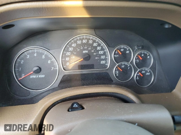 2003 GMC Envoy SLE z VIN 1GKDT13S432374541, wystawiony jako Copart lot #45757124 z przebiegiem Nie podano mil oraz Nie do naprawy • Non repairable. Historia ofert i sprzedaży dostępna na DreamBid. Obrazek 8.