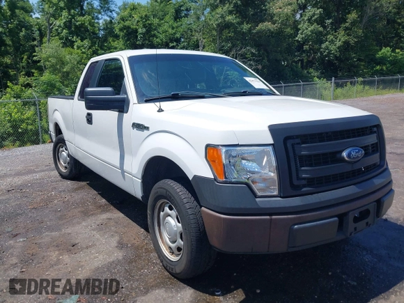 2013 Ford F-150 XL with VIN 1FTEX1CM8DFB15826, listed as a IAAI auction lot 42471324 with 354,738 mi miles and . Bid and sale history available at DreamBid. Image 1.
