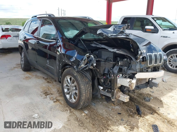 2021 Jeep Cherokee Latitude Lux with VIN 1C4PJMMXXMD158385, listed as a IAAI auction lot 42413514 with 86,163 mi miles and . Bid and sale history available at DreamBid. Image 1.