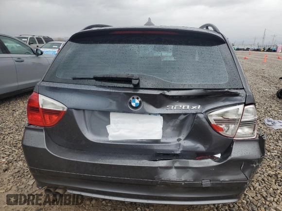 2007 BMW 3 Series 328xi z VIN WBAVT73577FZ36151, wystawiony jako Copart lot #86855984 z przebiegiem Nie podano mil oraz Szkoda całkowita • Salvage title. Historia ofert i sprzedaży dostępna na DreamBid. Obrazek 6.
