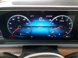 2023 Mercedes-Benz GLE 350 with VIN 4JGFB4KB0PA905915, listed as a Copart auction lot 53617055 with 50,216 mi miles and Salvage title. Bid and sale history available at DreamBid. Image 9.