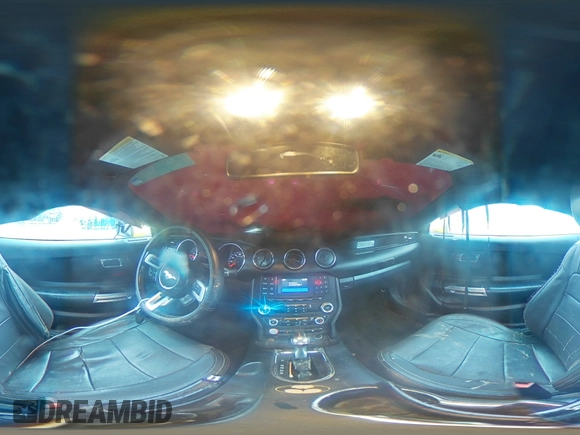 2015 Ford Mustang V6 with VIN 1FA6P8AMXF5402535, listed as a Copart auction lot 42999345 with 188,233 mi miles and Salvage Title. Bid and sale history available at DreamBid. Image 12.