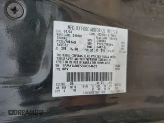 2003 Ford Explorer Sport XLS with VIN 1FMYU60E53UC04632, listed as a Copart auction lot 51465055 with 217,732 mi miles and Salvage title. Bid and sale history available at DreamBid. Image 13.