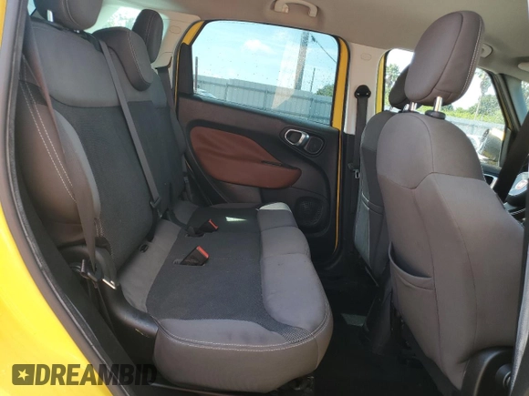 2014 FIAT 500L Trekking with VIN ZFBCFADH9EZ018889, listed as a Copart auction lot 71537264 with 76,430 mi miles and Salvage Title. Bid and sale history available at carsss.com. Image 11.