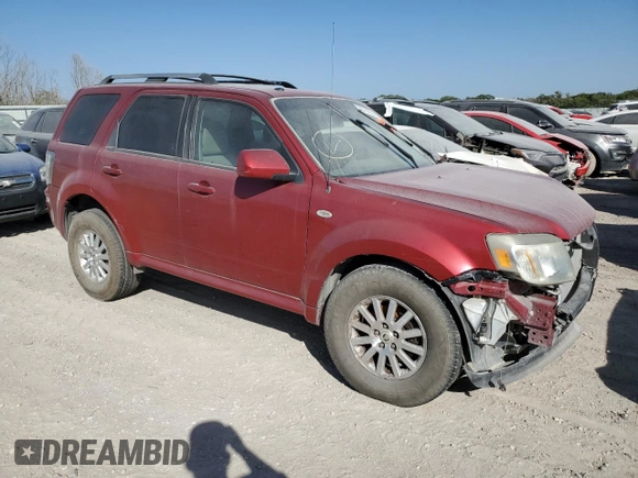2009 Mercury Mariner Premier z VIN 4M2CU87G49KJ11181, wystawiony jako Copart lot #70799534 z przebiegiem 167 273 mil mil oraz Szkoda całkowita • Salvage title. Historia ofert i sprzedaży dostępna na DreamBid. Obrazek 4.