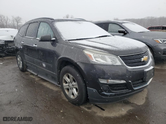 2016 Chevrolet Traverse LS with VIN 1GNKRFED3GJ323659, listed as a Copart auction lot 85879554 with 0 mi miles and Clean Title. Bid and sale history available at carsss.com. Image 4.