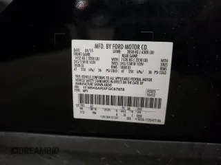 2015 Ford Utility Police Interceptor with VIN 1FM5K8ARXFGC67878, listed as a Copart auction lot 72578004 with 0 mi miles and Salvage Title. Bid and sale history available at carsss.com. Image 14.