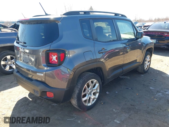 2017 Jeep Renegade Altitude z VIN ZACCJBBB6HPF01825, wystawiony jako IAAI lot #41785507 z przebiegiem 150 529 mil mil oraz . Historia ofert i sprzedaży dostępna na DreamBid. Obrazek 4.