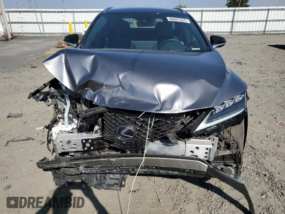 2022 Lexus RX with VIN 2T2YGMDA3NC080976, listed as a Copart auction lot 66697824 with 15,536 mi miles and Salvage Title. Bid and sale history available at carsss.com. Image 5.