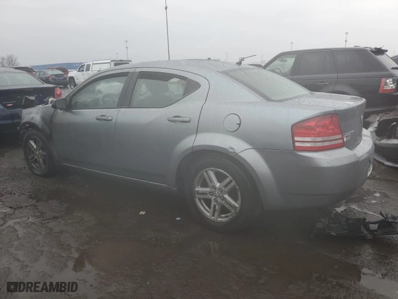 2008 Dodge Avenger SXT with VIN 1B3LC56K08N654264, listed as a Copart auction lot 81292584 with 0 mi miles and Salvage Title. Bid and sale history available at carsss.com. Image 2.