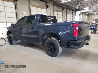 2021 Chevrolet Silverado 1500 LT Trail Boss with VIN 1GCPYFED9MZ349276, listed as a Copart auction lot 55455165 with 69,103 mi miles and Salvage Title. Bid and sale history available at DreamBid. Image 2.