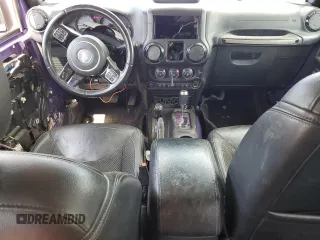 2016 Jeep Wrangler Unlimited 75th Anniversary with VIN 1C4BJWEG1GL228659, listed as a Copart auction lot 44616325 with 125,365 mi miles and Salvage title. Bid and sale history available at DreamBid. Image 8.