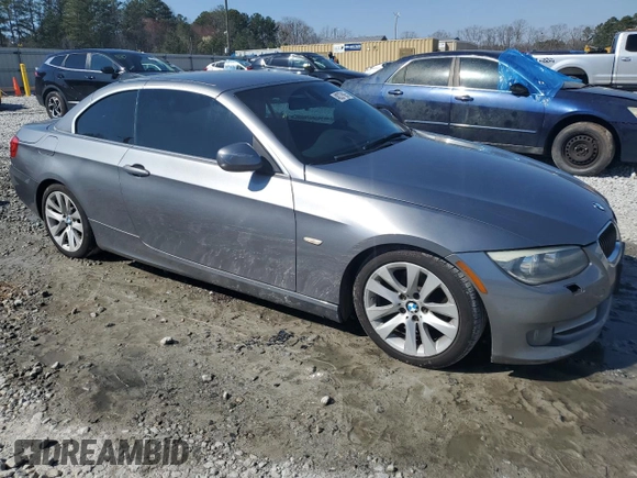 2011 BMW 3 Series 328i with VIN WBADW7C54BE726723, listed as a Copart auction lot 48237865 with 215,019 mi miles and Salvage title. Bid and sale history available at DreamBid. Image 4.