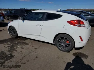 2015 Hyundai Veloster RE:FLEX with VIN KMHTC6AD1FU225582, listed as a Copart auction lot 64731024 with 125,783 mi miles and Non Repairable. Bid and sale history available at carsss.com. Image 2.