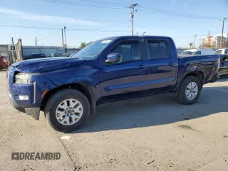 2023 Nissan Frontier SV with VIN 1N6ED1EK7PN614080, listed as a Copart auction lot 49999925 with 31,226 mi miles and Salvage Title. Bid and sale history available at carsss.com. Image 1.