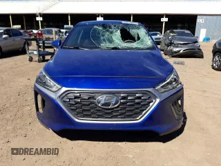 2020 Hyundai Ioniq Blue z VIN KMHC65LC9LU228294, wystawiony jako Copart lot #47854863 z przebiegiem 100 499 mil mil oraz Szkoda całkowita • Salvage title. Historia ofert i sprzedaży dostępna na DreamBid. Obrazek 5.