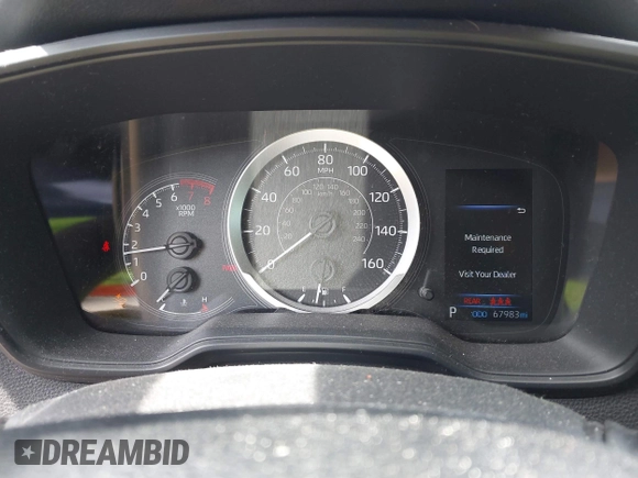 2021 Toyota Corolla LE with VIN JTDEPMAE2MJ148539, listed as a IAAI auction lot 42137624 with 67,983 mi miles and . Bid and sale history available at DreamBid. Image 7.