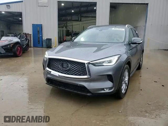 2022 Infiniti QX50 Essential with VIN 3PCAJ5CB9NF105544, listed as a Copart auction lot 39378973 with 10,245 mi miles and . Bid and sale history available at DreamBid. Image 12.