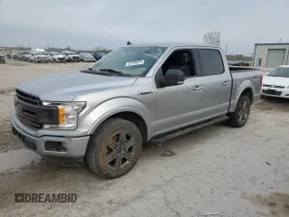 2020 Ford F-150 XL with VIN 1FTEW1EP6LFC32362, listed as a Copart auction lot 51294975 with 0 mi miles and Salvage Title. Bid and sale history available at carsss.com. Image 1.