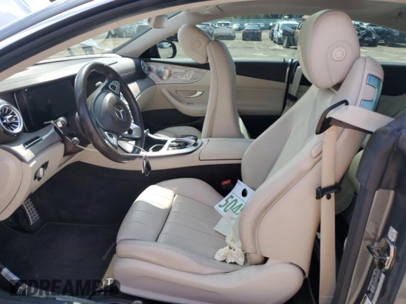 2018 Mercedes-Benz E 400 with VIN WDD1J6GB4JF008005, listed as a Copart auction lot 60060775 with Not provided miles and Salvage title. Bid and sale history available at DreamBid. Image 7.