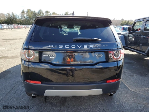 2018 Land Rover Discovery Sport HSE with VIN SALCR2RX3JH772499, listed as a Copart auction lot 48217335 with 36,472 mi miles and Salvage Title. Bid and sale history available at carsss.com. Image 6.