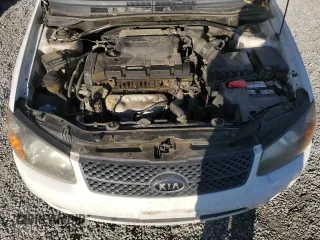 2008 Kia Spectra EX with VIN KNAFE122685011841, listed as a Copart auction lot 75137144 with 146,516 mi miles and Clean Title. Bid and sale history available at carsss.com. Image 11.