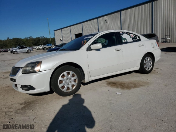 2012 Mitsubishi Galant ES with VIN 4A32B3FFXCE012936, listed as a Copart auction lot 87858195 with 113,168 mi miles and Salvage Title. Bid and sale history available at carsss.com. Image 1.