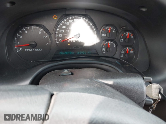 2007 Chevrolet TrailBlazer LS with VIN 1GNDT13S072146593, listed as a IAAI auction lot 42027052 with 163,921 mi miles. Bid and sale history available at carsss.com. Image 15.