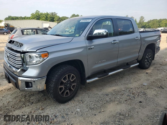 2016 Toyota Tundra 4WD Truck LTD with VIN 5TFHW5F17GX520129, listed as a Copart auction lot 62409424 with 76,277 mi miles and Salvage Title. Bid and sale history available at carsss.com. Image 1.
