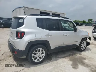 2018 Jeep Renegade Latitude with VIN ZACCJABB5JPH11414, listed as a Copart auction lot 57204235 with 73,097 mi miles and Salvage title. Bid and sale history available at DreamBid. Image 3.