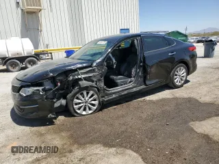 2017 Kia Optima EX with VIN 5XXGU4L32HG157409, listed as a Copart auction lot 58364785 with 102,590 mi miles and Salvage title. Bid and sale history available at DreamBid. Image 1.