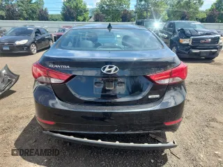 2015 Hyundai Elantra SE with VIN 5NPDH4AE2FH642419, listed as a Copart auction lot 64418735 with 109,503 mi miles and Salvage title. Bid and sale history available at DreamBid. Image 6.