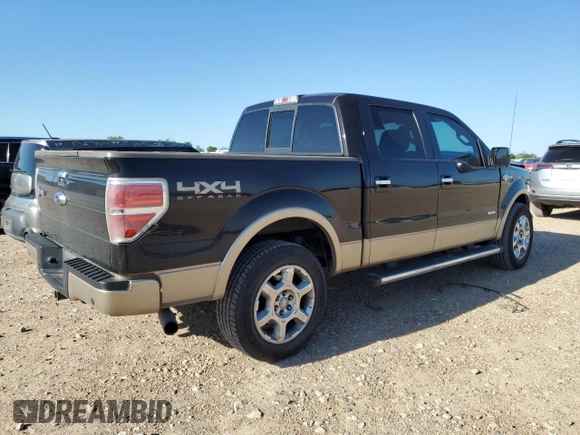 2013 Ford F-150 XL with VIN 1FTFW1ET3DKD35944, listed as a Copart auction lot 53875155 with 177,662 mi miles and Salvage Title. Bid and sale history available at carsss.com. Image 3.