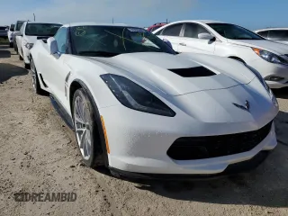 2017 Chevrolet Corvette Grand Sport 1LT with VIN 1G1YV2D78H5107232, listed as a Copart auction lot 74328344 with 0 mi miles and Non Repairable. Bid and sale history available at carsss.com. Image 5.