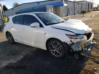 2017 Lexus CT with VIN JTHKD5BHXH2295734, listed as a Copart auction lot 82548544 with 168,681 mi miles and Salvage Title. Bid and sale history available at carsss.com. Image 4.